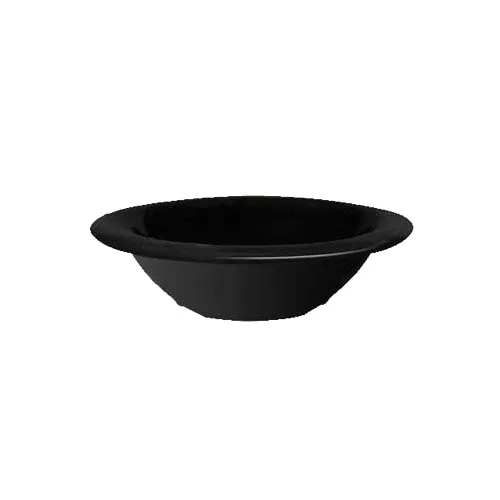 GET B-454-BK Black Elegance™ Bowl, 4-1/2 Oz, 4-3/4" Dia x 1-1/4" H, Black Melamine, NSF – 1 Dozen