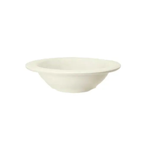 GET B-454-DI Diamond Ivory™ Bowl, 4-1/2 Oz, 4-3/4" Dia x 1-1/4" H, Melamine, Ivory, NSF - 1 Dozen