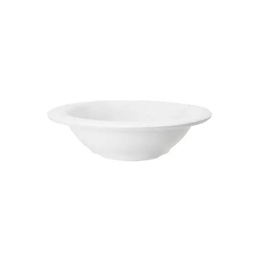 GET B-454-DW White™ Bowl, 4-1/2 oz, 4-3/4" Dia x 1-1/4" H, Melamine White, NSF - 1 Dozen