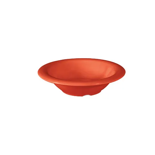 GET B-454-RO Diamond Mardi Gras™ Bowl, 4-1/2 Oz, 4-3/4" Dia x 1-1/4"H, Melamine, Rio Orange, 1 Dozen