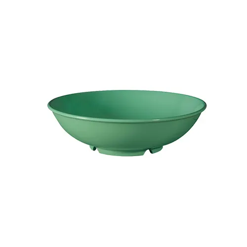 GET B-48-FG Diamond Mardi Gras™ Bowl, 9" Diameter, 1-9/10 Qt (34 oz) Melamine Green - 1 Dozen
