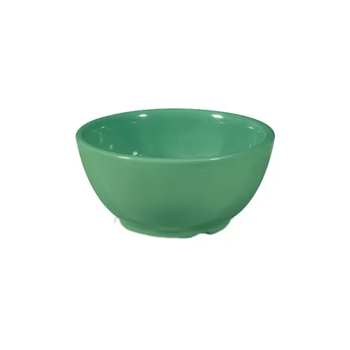GET B-525-FG Diamond Mardi Gras™ Bowl, 5¼" Dia. x 2½" H, 16-19 oz, Melamine Green, NSF - 1 Dozen