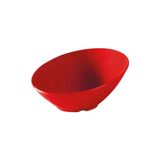 GET B-786-RSP Red Sensation 12oz Melamine Bowl, 6.5" Dia × 3.25" H, Cascade, Dishwasher Safe