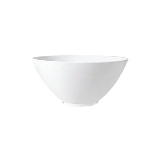 GET B-791-W San Michele Bowl, 4 Qt, 11" Dia x 5-1/4"H, White Melamine, Break-Resistant