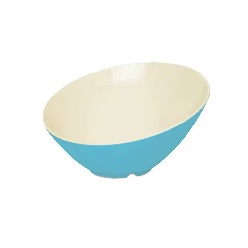 GET B-792-SE Keywest™ Bowl, 24 Oz, 9-1/4" Dia. X 4-3/4"H, Melamine, Two-Tone, Break-Resistant