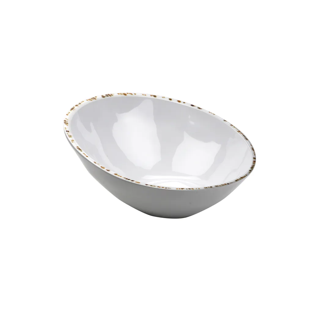 GET B-792-UM Urban Mill™ Bowl - 9" Diameter, 24-27 oz, Beige Melamine, NSF, BPA-Free - 1 Dozen