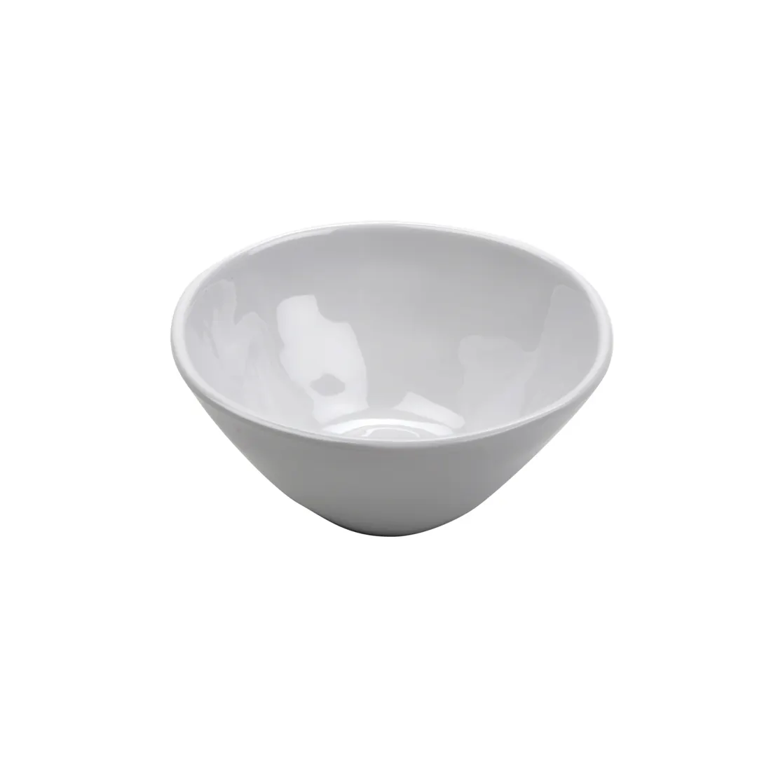 GET B-8-AM-W Arctic Bowl, 8 Oz Round White Melamine, 5" Dia x 2" H, Dishwasher Safe, NSF - Dozen