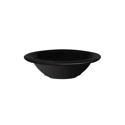 GET B-86-BK Black Elegance™ Bowl, 8 oz, 6" x 1½" , Melamine Black, NSF, Dishwasher Safe - 1 Dozen