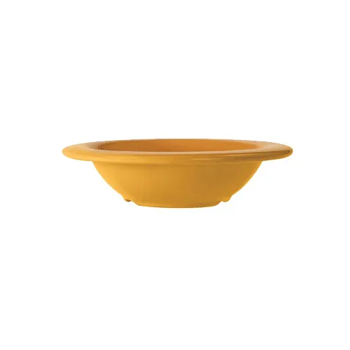 GET B-86-TY - Diamond Mardi Gras™ Bowl, 6" Diameter, 8-9 oz, Melamine Yellow - 1 Dozen