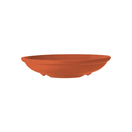 GET B-925-RO Mardi Gras™ Bowl, 9" Dia x 1-3/4" H, 1‑1/10 Qt, Round Melamine, Orange - 1 Dozen