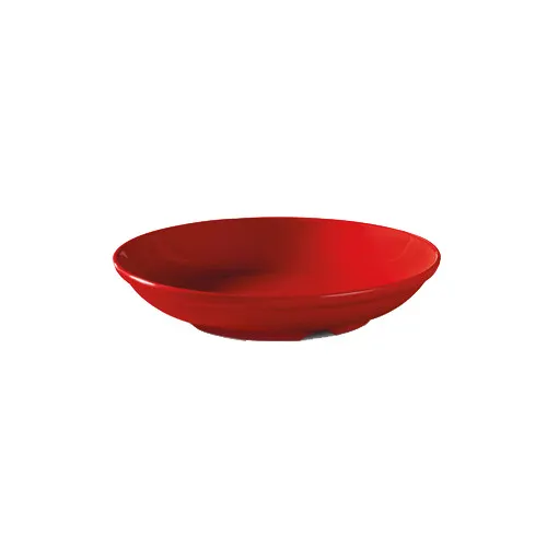 GET B-925-RSP Red Sensation™ Mia™ Bowl, 9" Dia x 1-3/4" H, 1-1/10 Qt, Melamine, BreakRes - 1 Dozen