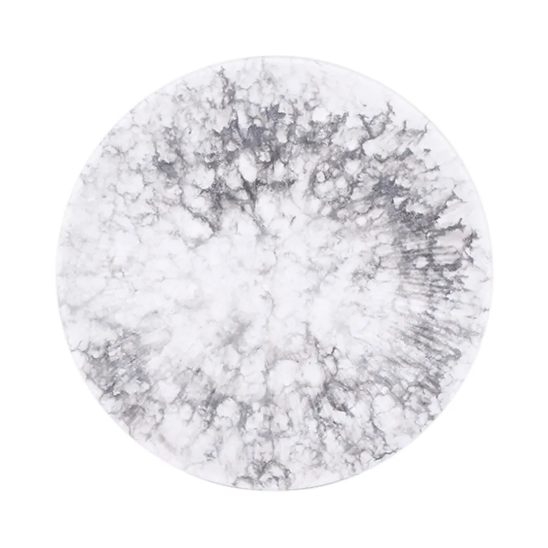GET B379825-BBM Plate, 8-1/4" Dia. x 1-1/4" H, Round, Melamine, BPA‑Free, Stain‑Resistant, Patterned