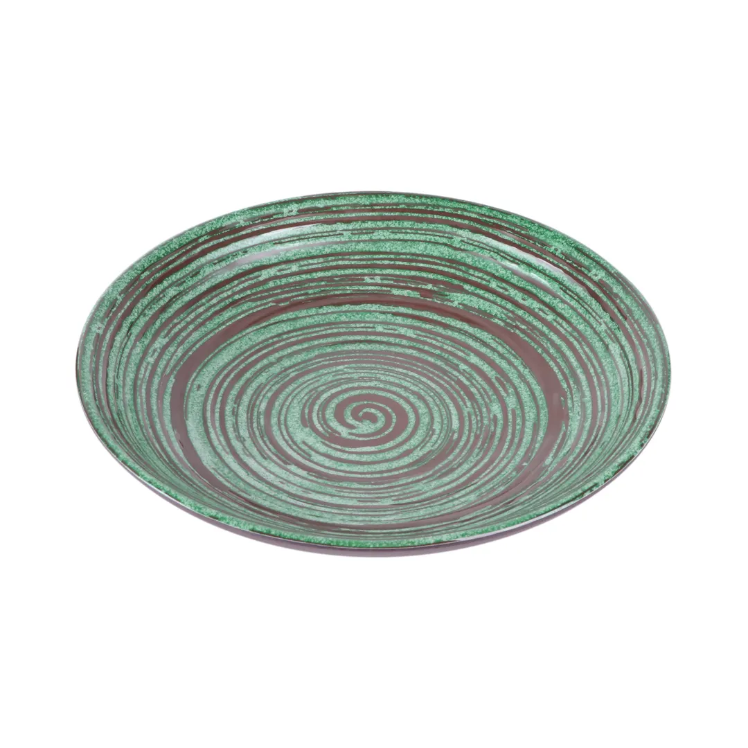 GET B395110-SDG Elite Global Solutions Round Bowl, 10" Dia., 1-3/4" H, 40 Oz., Green, Melamine