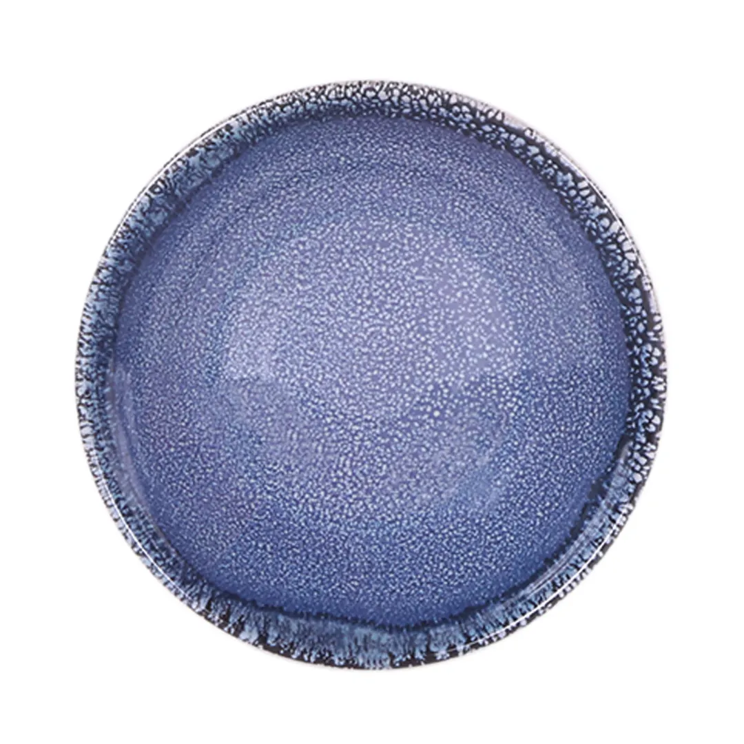GET B427067-IB Bowl, 16 Oz., 6 3/4" Dia. X 1 3/4"H, Round, Melamine, Indigo Blue