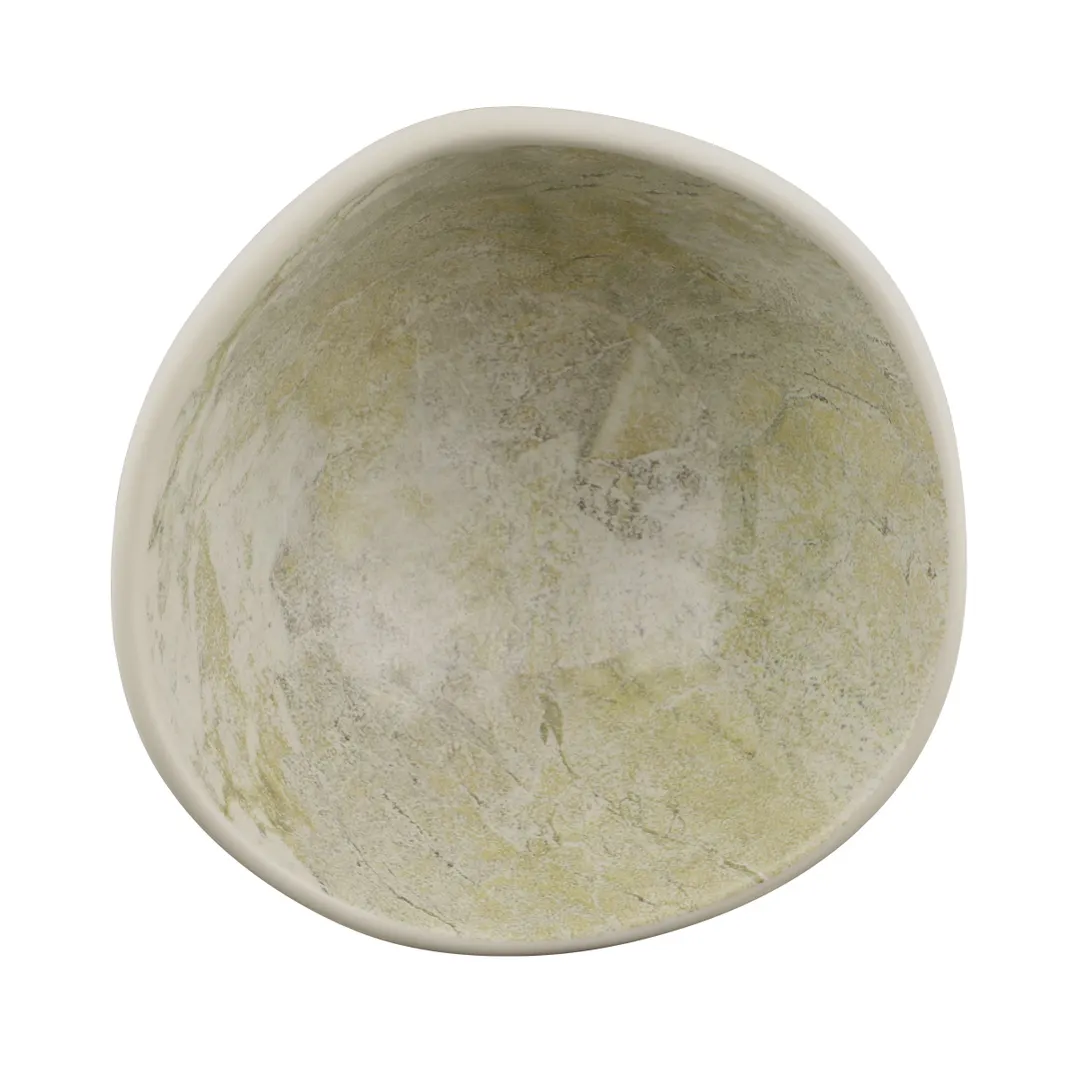 GET B4582-SDST Bowl, 9.5 Oz., 4-1/2" Dia. x 2-3/8" H, Melamine, Sandstone Beige, Break/Chip Resistant