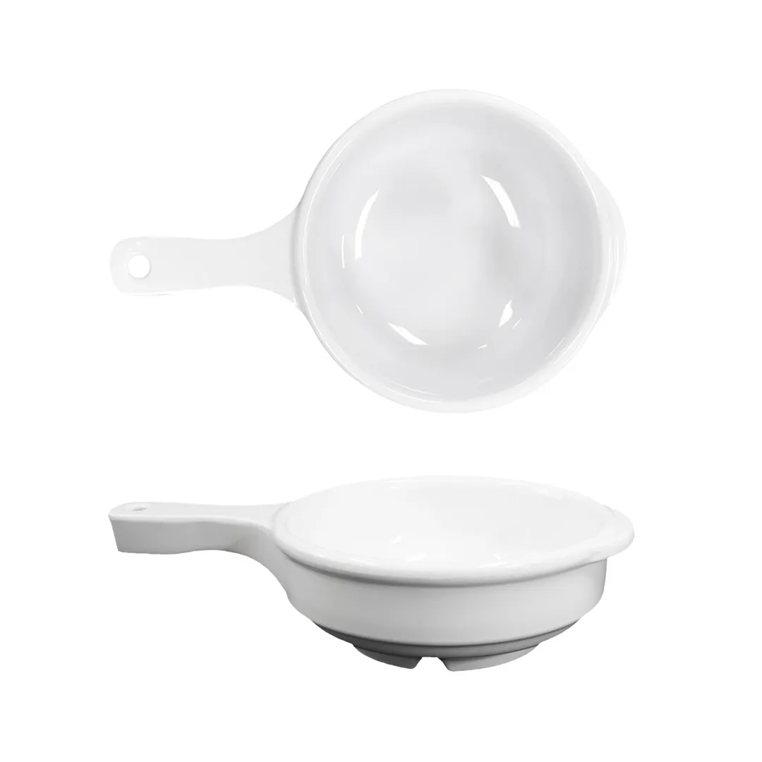 GET B514SB-W Elite Global Solutions Bowl, 12 Oz, 5-1/4" Dia. X 2"H, Round, Melamine, White