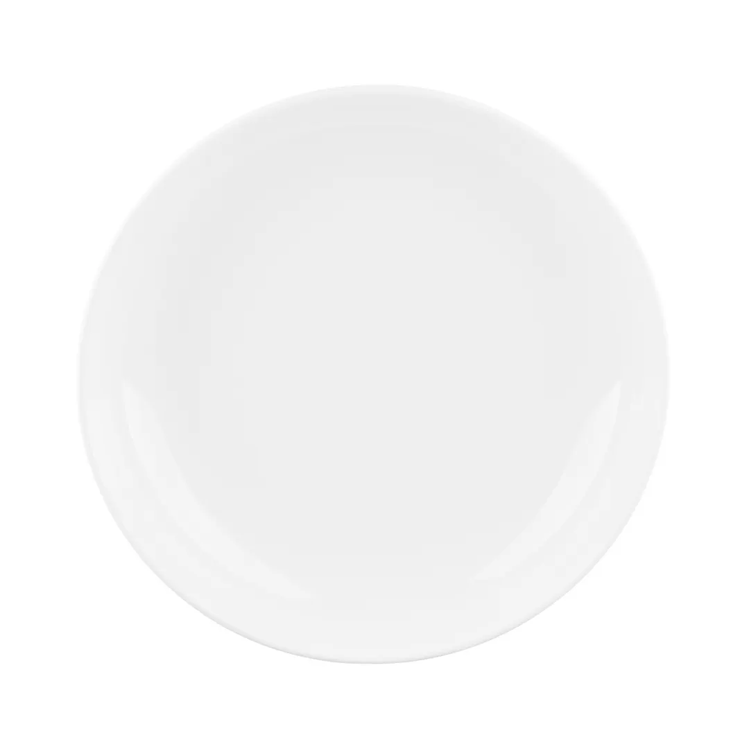 GET B7752-W 30oz Round Melamine Bowl, 7-3/4" Dia x 2" H, White, Dishwasher Safe, BPA Free