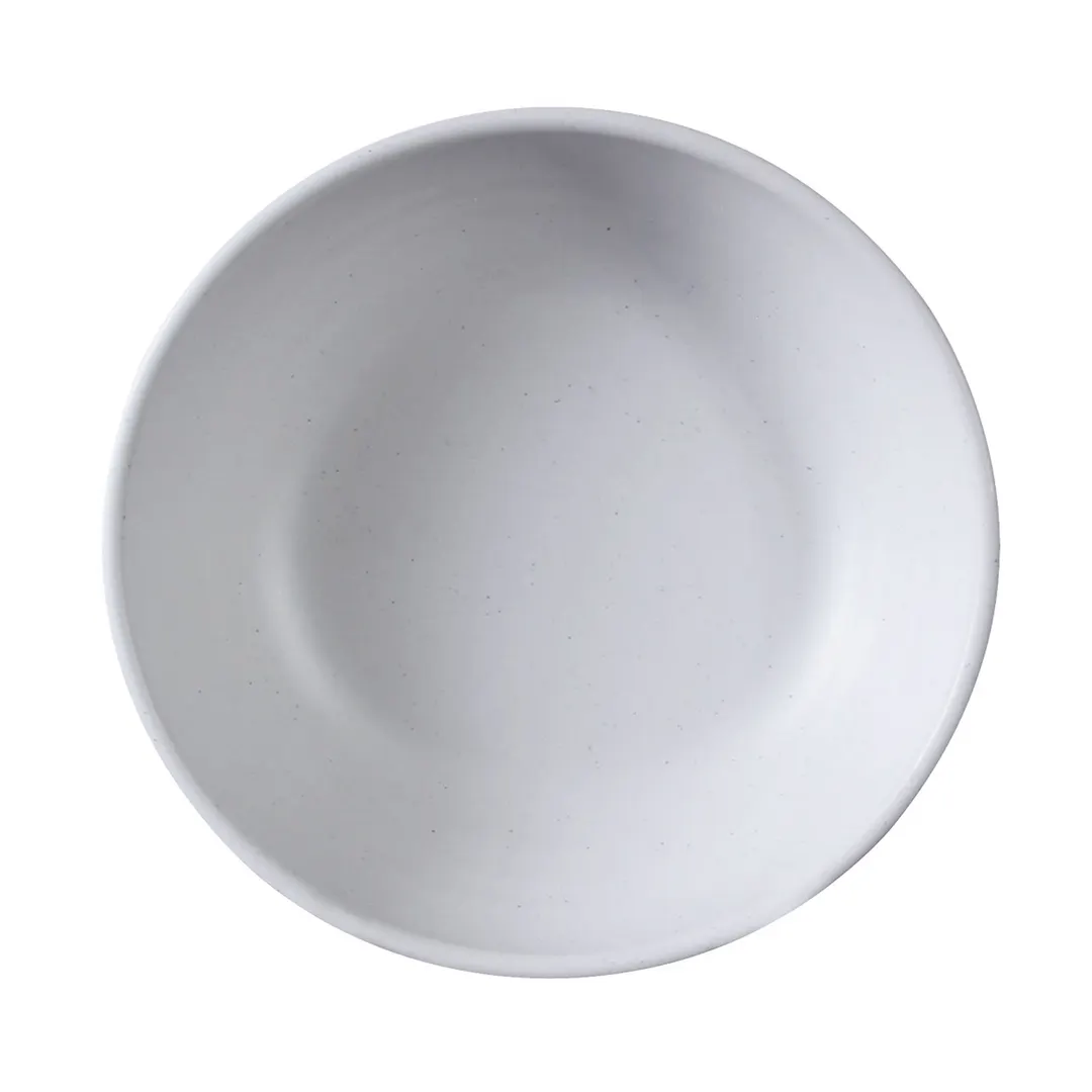 GET B7R2T-WS/CH 26oz Two‑Tone Melamine Bowl, 7" Dia × 2" H, BPA‑Free, Dishwasher Safe