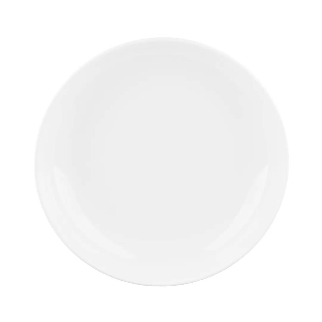 GET B8342-W Elite Global Solutions Bowl, 43 Oz., 8-3/4" Dia. X 2" H, Round, Coupe, Melamine, White