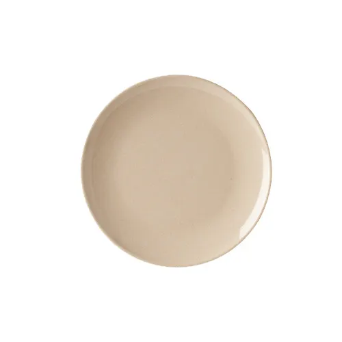 GET BAM-12075 Bamboomel Plate, 10.5" Round Coupe, Beige Melamine, BPA‑Free, NSF - Dozen