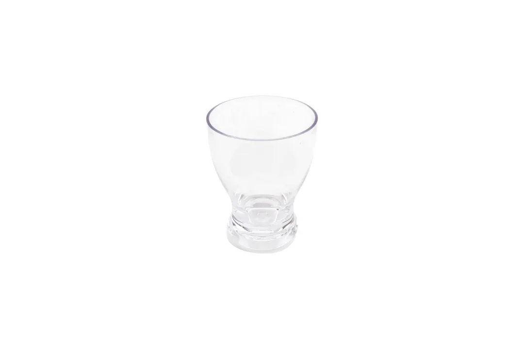 GET BB-07-CL Clear Juice Glass, 7 Oz., 3" Dia. X 3.78"H, Flared, SAN Plastic - 1 Dozen