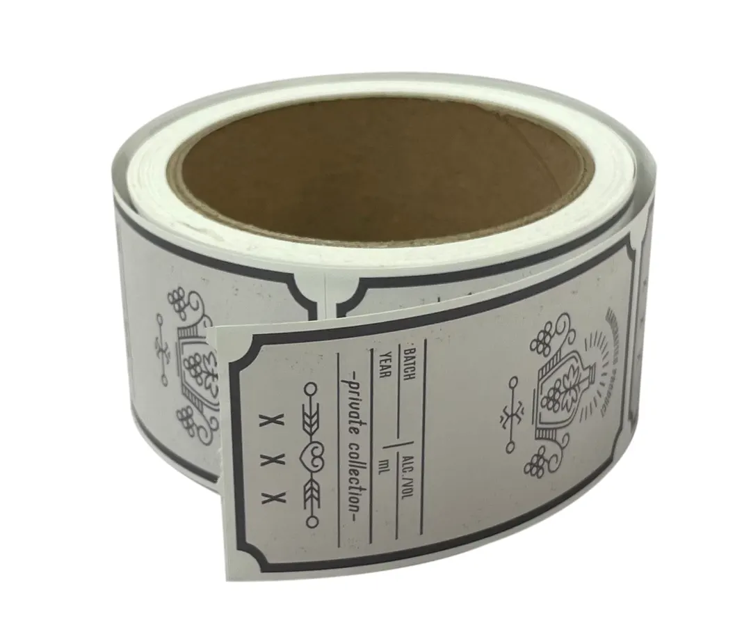 GET BB-LBSM Labels, 3-1/2" x 2", White Matte Paper, 100 per Roll, Fits BB-007, BB-001 & BB-002