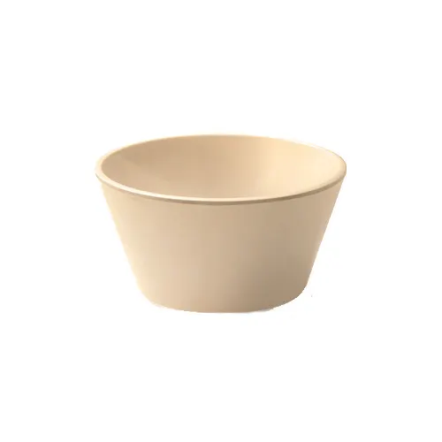 GET BC-007-T Supermel Bouillon Cup, 8 Oz, 4" Dia. X 2-1/4"H, Melamine, Tan - 1 Dozen