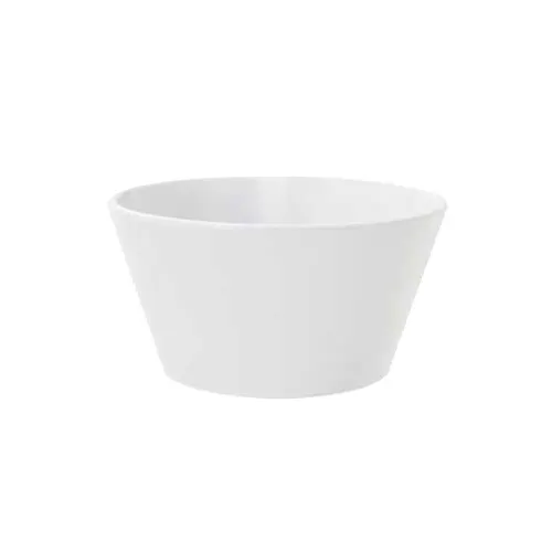 GET BC-007-W Supermel Bouillon Cup, 8 Oz, 4" Dia. X 2-1/4"H, Melamine, White - 1 Dozen