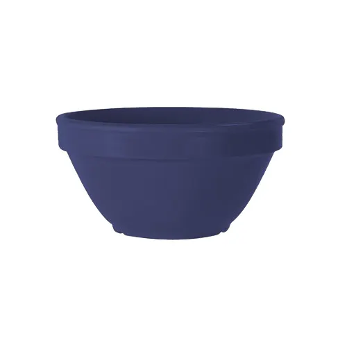 GET BC-170-PB Mardi Gras™ Bouillon Cup, 8 Oz, 4.5" Dia x 2.25" H, Melamine, Peacock Blue - 1 Dozen