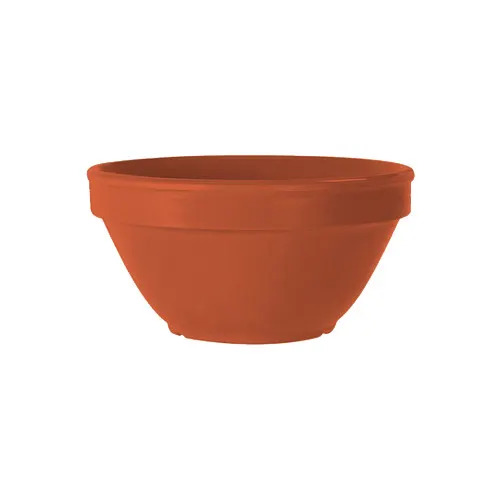 GET BC-170-RO Mardi Gras™ Bouillon Cup, 8 Oz, 4-1/2" Dia x 2-1/4" H, Melamine, Rio Orange - 1 Dozen