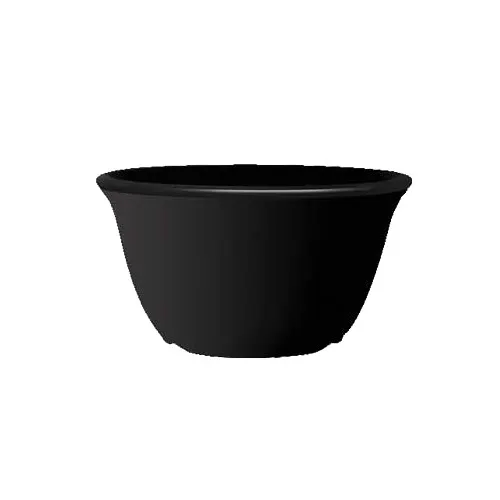 GET BC-70-BK Black Elegance™ Bouillon Cup, 7 Oz, 4" Dia x 2"H, Melamine, Dishwasher Safe - 1 Dozen