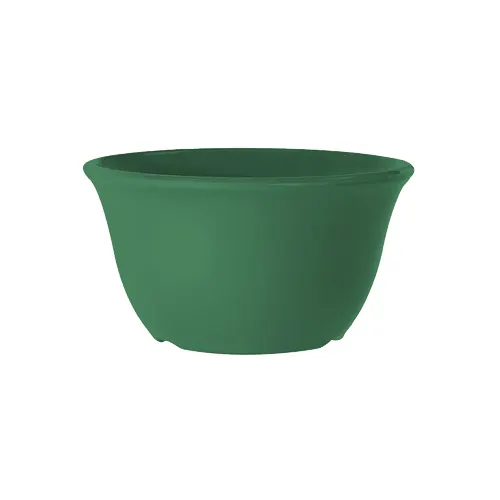GET BC-70-FG Diamond Mardi Gras™ Bouillon Cup, 7 Oz, 4" Dia x 2"H, Melamine, Green - 1 Dozen
