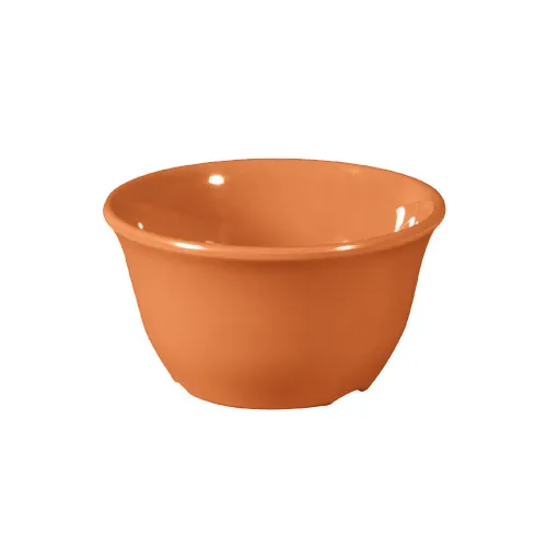 GET BC-70-PK Bouillon Cup, 7 oz, Orange Melamine, 4" dia. x 2" H, Dishwasher Safe, BPA Free - Dozen