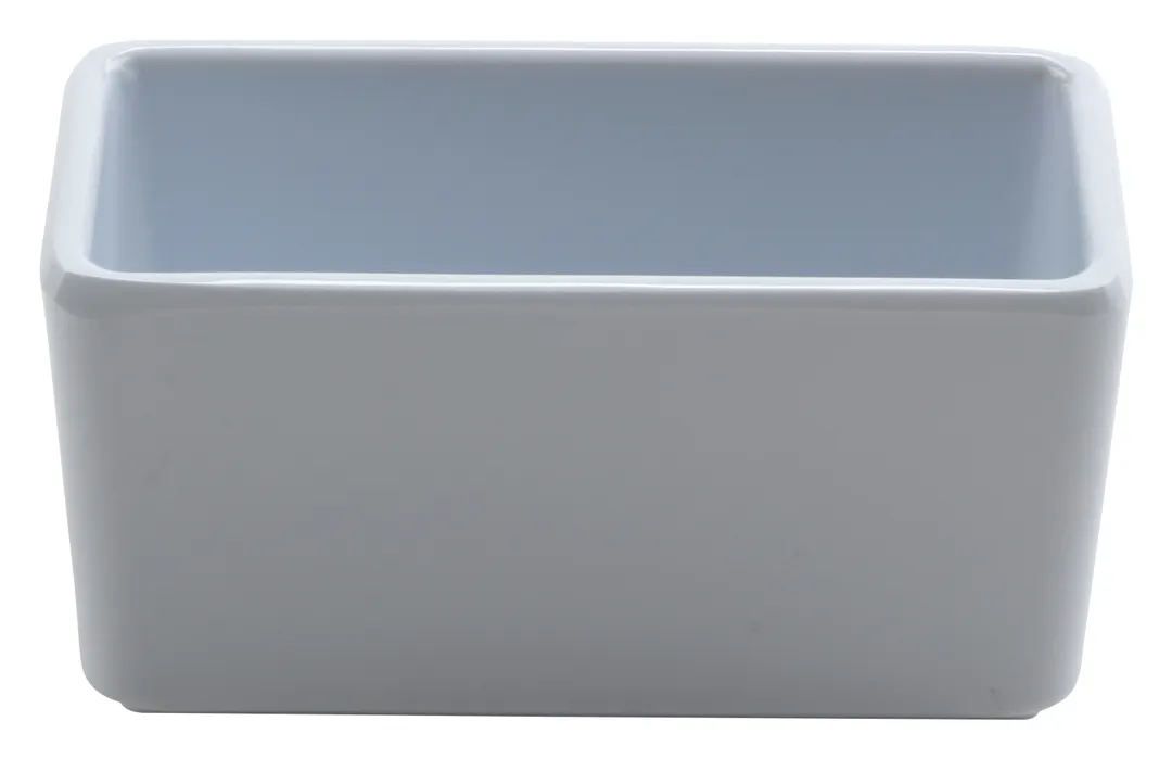 GET BN-D-W Bento Box Insert, 3.25" L x 1.5" W x 1.75" H, White Melamine, Milano - Dozen