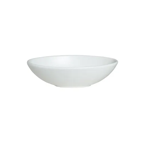 GET BOD03WW Bugambilia Buffet Bowl – 2 Qt (57.5 oz) Aluminum, White, 12" L x 7½" W x 3½" Deep