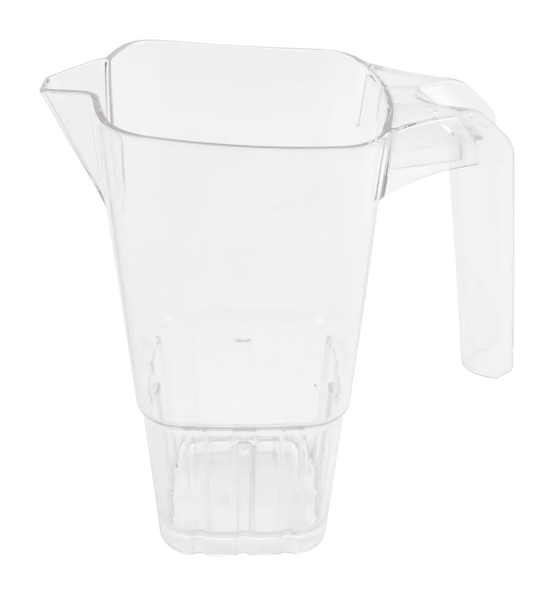 GET BP-64-CL - 64oz Clear SAN Plastic Pitcher, 8" L x 4.5" W x 9.5" H, Service Pitcher, Dozen