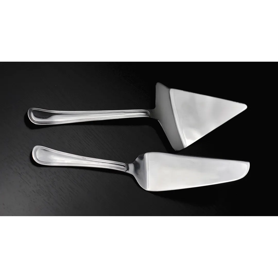 GET BSRIM-05 - Narrow 10-7/8" Pastry Server, 18/8 Stainless Steel, Mirror, Smooth Edge