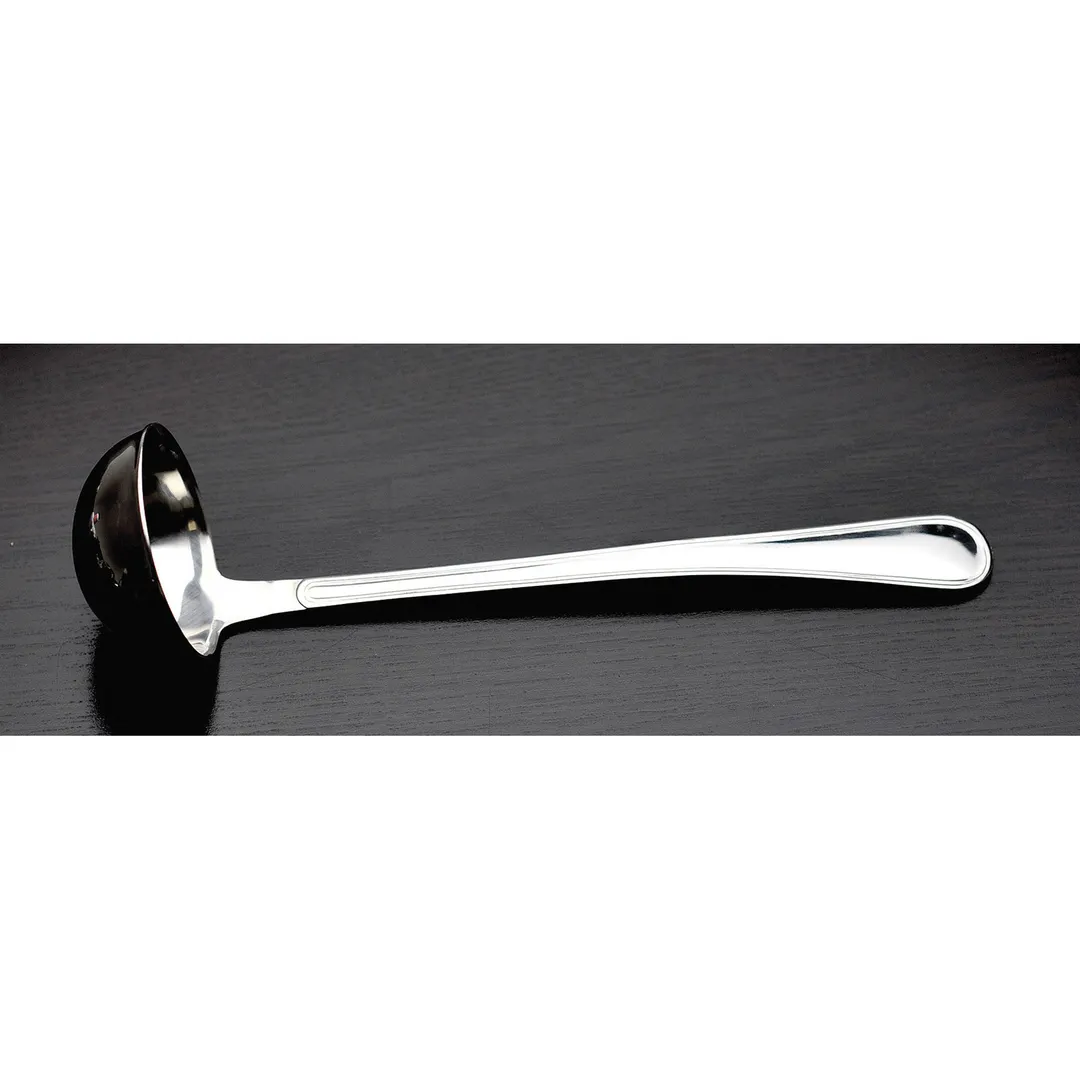 GET BSRIM-07 Serving Ladle, 1.25 Oz., 9-1/2" Stainless Steel Mirror, 1-Piece