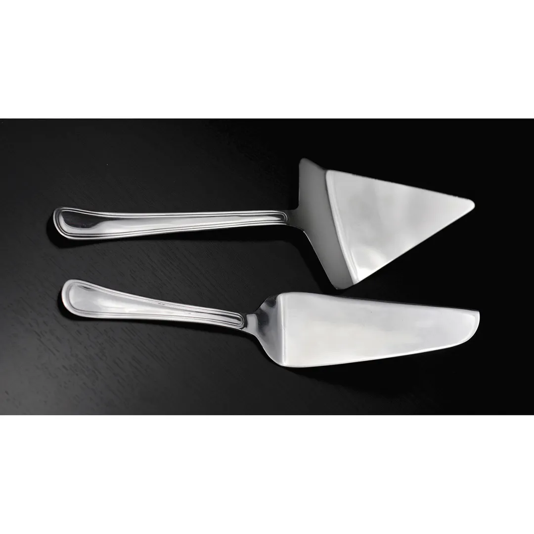 GET BSRIM-10 Pie Server, 10-7/8" Wide, 18/8 Stainless Steel, Mirror, Smooth Edge