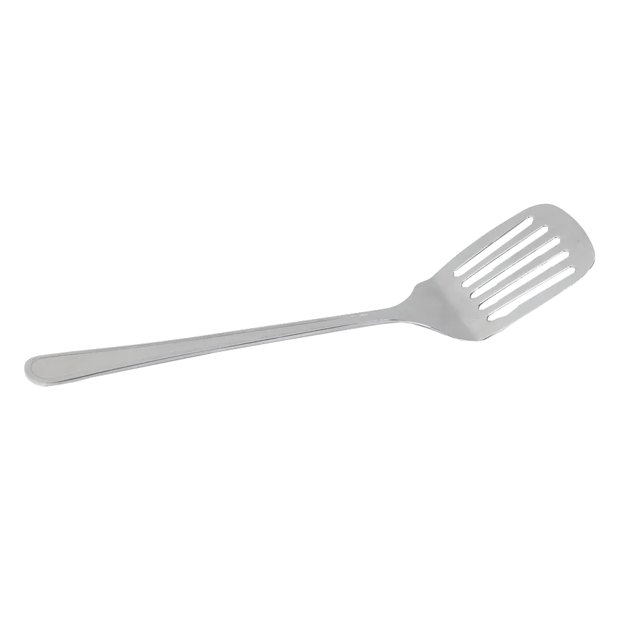 GET BSRIM-15 13" Slotted Stainless Steel Turners, Mirror, Break-Resistant, Dishwasher Safe