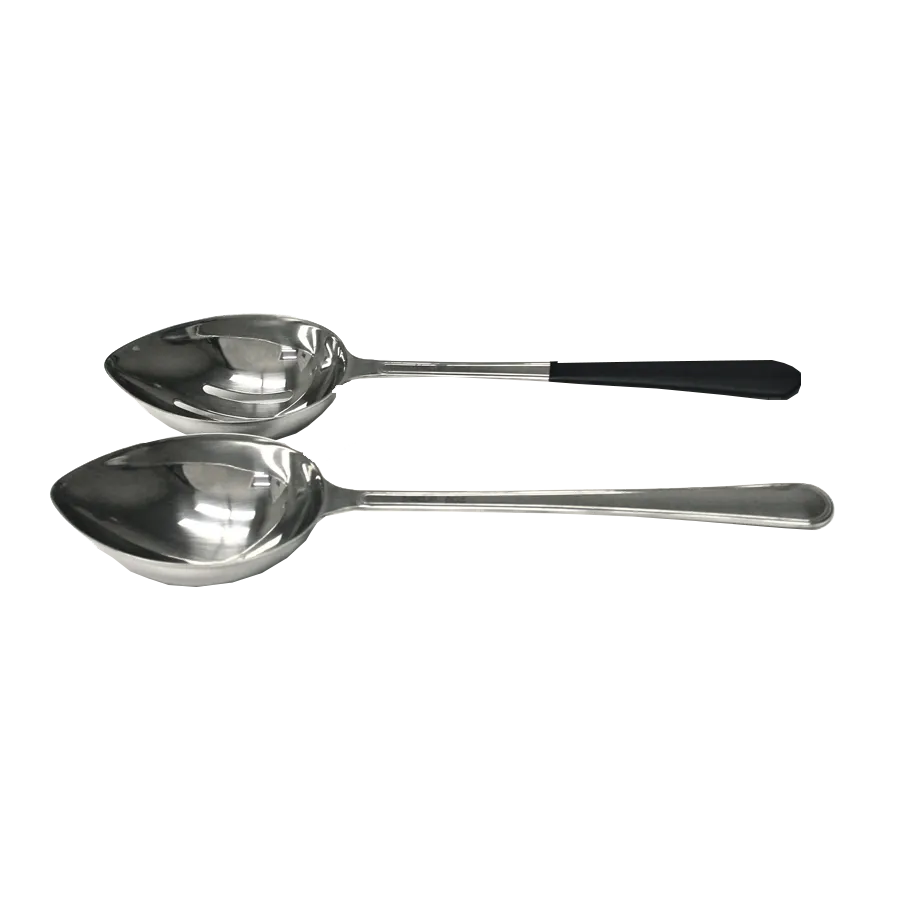 GET BSRIM-20 Portion Control Spoon, 2 Oz., 11-3/4", Solid 18/8 Stainless Steel