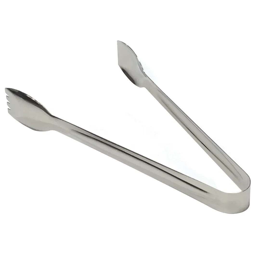 GET BSRIM-39 Serving Tongs, 12" L, Stainless Steel, Mirror, Dishwasher Safe