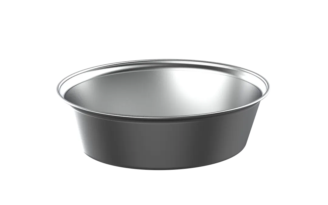 GET CA-007SSIN Heiss Liner Oval 12.72" x 10.34" x 3.87" H 0.6mm Stainless Steel Fits CA-009 - Set