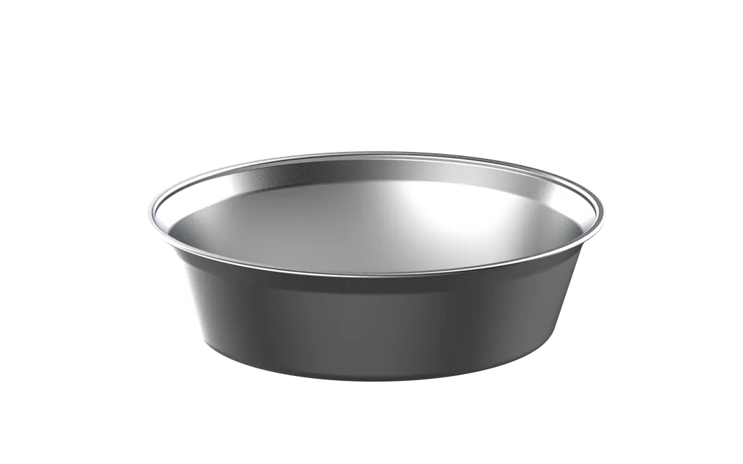 GET CA-009SSIN Heiss Liner - Oval Insert, 10.75" x 8.37" x 3.18" H, 0.6mm Stainless Steel, - Set