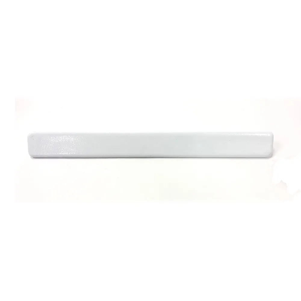 GET CIHSMG15-WW Bugambilia Gap Bar, 13" x 1-1/2", Cast Aluminum, Resin Coated, Solid White
