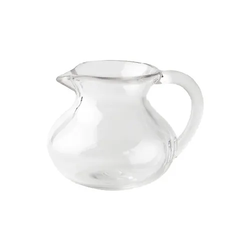 GET CM-300-PC-W Creamer, 3 oz., Break-Resistant, Dishwasher Safe, Polycarbonate, White - Dozen