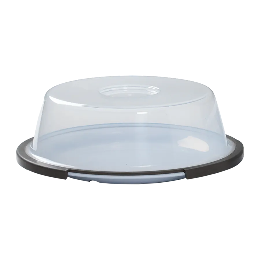 GET CO-107-CL Reusable Plate Cover, Clear 10"-11", PP, Fits WP-10 (2.75" Inset) B-45 Bowl - Dozen