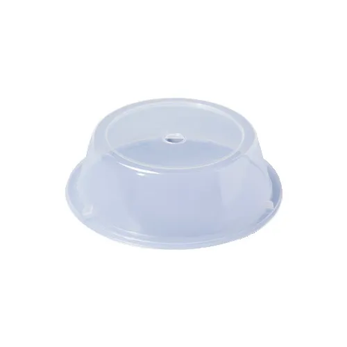 GET CO-92-CL Clear Plate Cover, Fits 8.8"-9.63" Plates, Dishwasher Safe, BPA‑Free PP - 1 Dozen