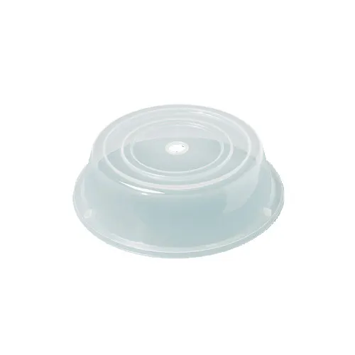 GET CO-95-CL Clear Plate Cover, Fits 10.4"-11.15" Round Plates, BPA‑Free Polypropylene - 1 Dozen