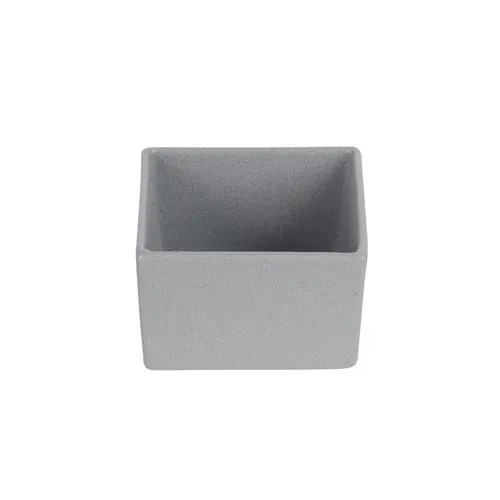 GET COMP01 Bugambilia Salad Bar Bowl – 25.4 oz, 5"L x 5"W x 3"H, 0.3-0.9 qt, Aluminum,